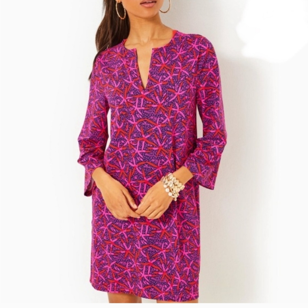 NWT XL Lilly Pulitzer Johanna long Sleeve Cover-up. - Picture 4 of 4